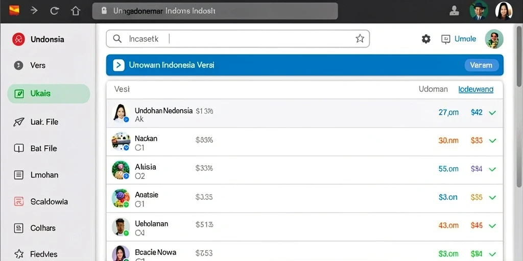 Tampilan menu utama DOMTOTO yang menarik.