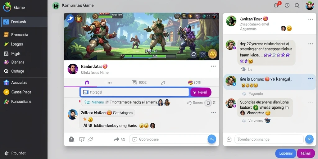 Tangkapan layar menampilkan grafis memukau dari gameplay IDAGAME.