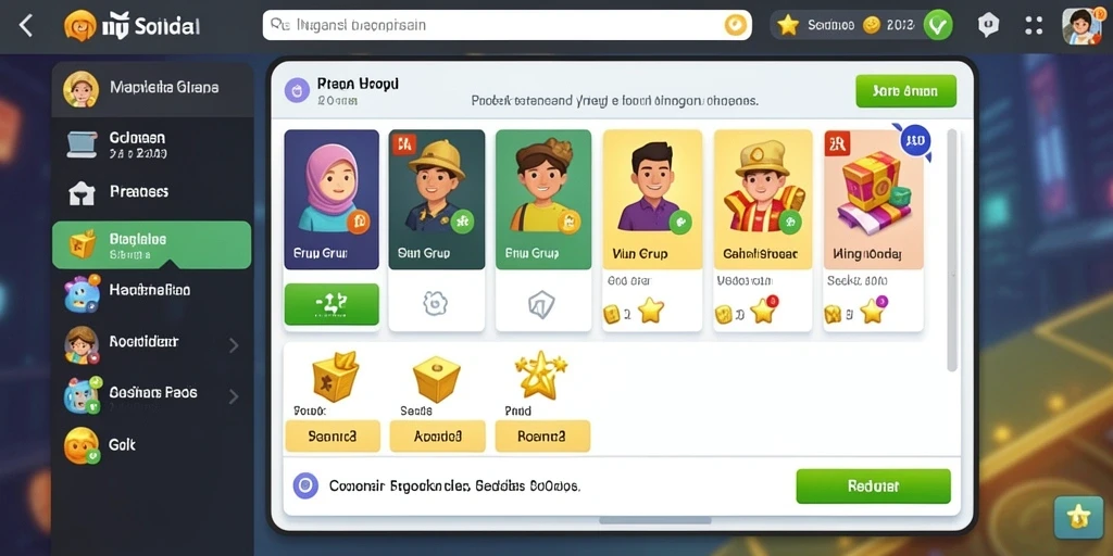 Screenshot menampilkan karakter utama dalam aksi mendebarkan.