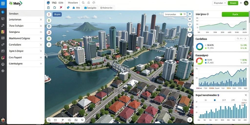 Tampilan utama LGOACE dengan interface yang menarik.