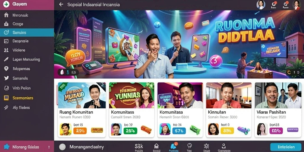 Tampilan antarmuka yang menarik dan mudah digunakan.