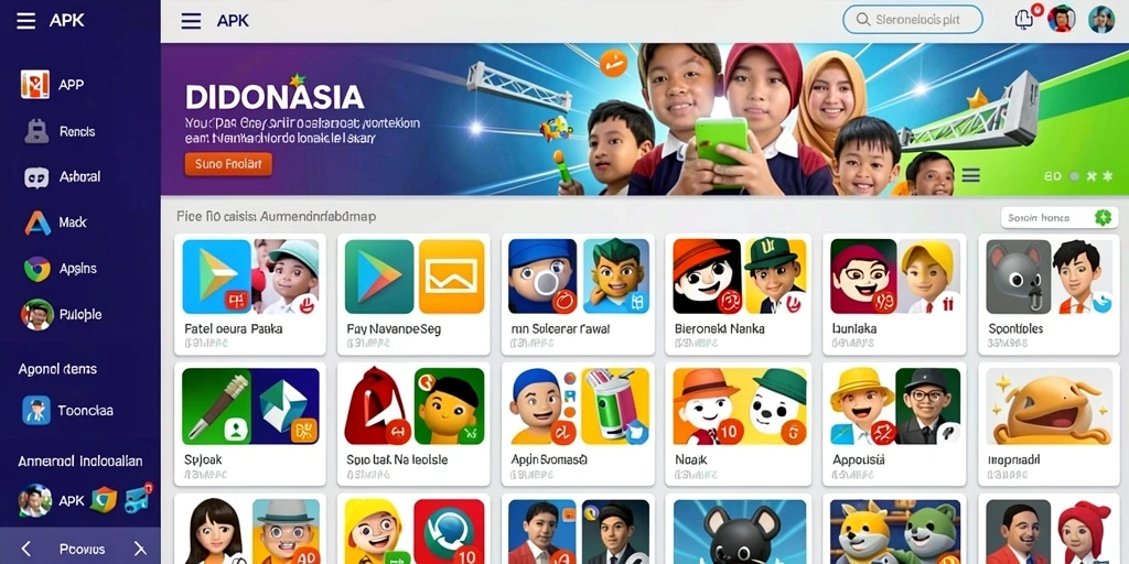 Tampilan utama LUCKYMINO yang menarik dan intuitif.