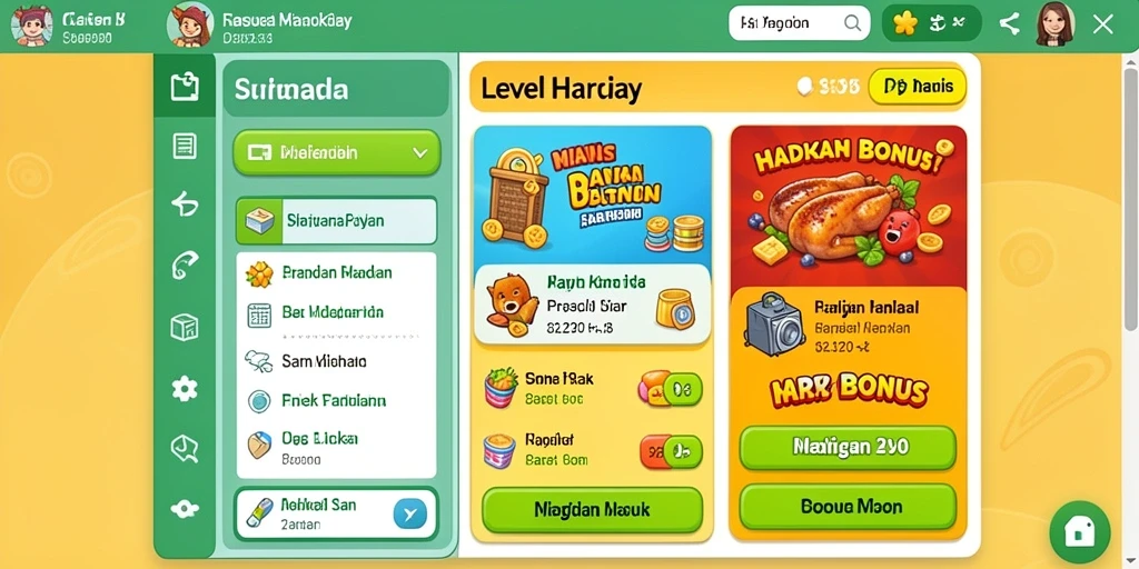 Tampilan antarmuka yang mudah dinavigasi.