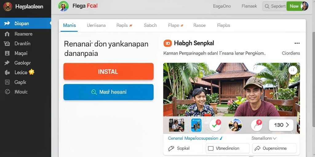 Tampilan antarmuka MEGEWIN188 yang menarik.