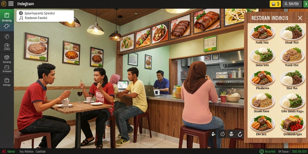 Tampilan awal yang menarik dan menarik perhatian.
