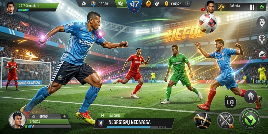 Tampilan grafis yang cerah dan menarik.