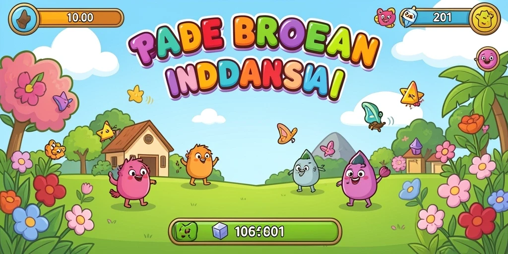 Screenshot menunjukkan aksi pertarungan epik dalam game.