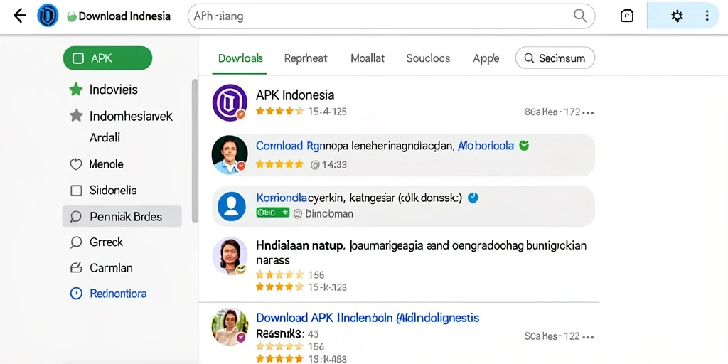 Tampilan antarmuka yang user-friendly.