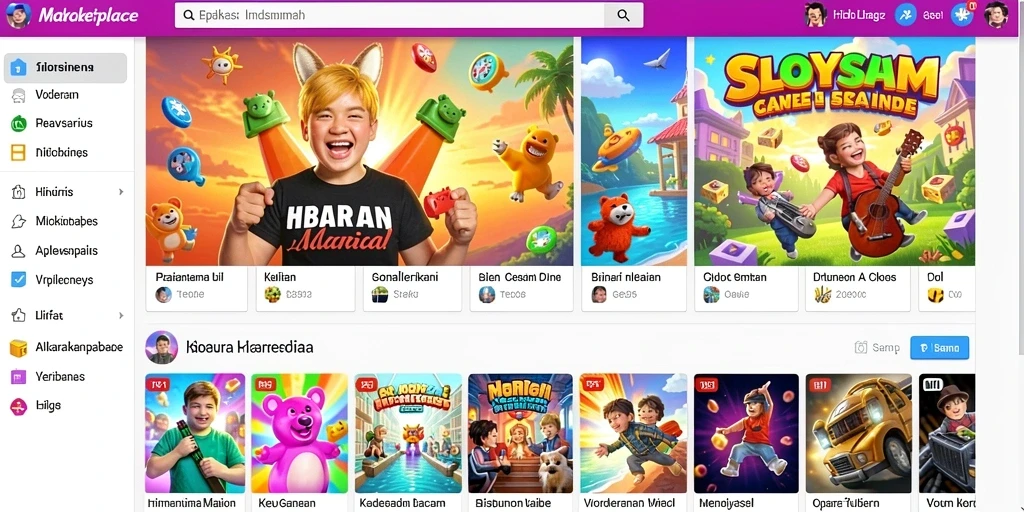 Tampilan grafik yang menakjubkan dan berwarna.