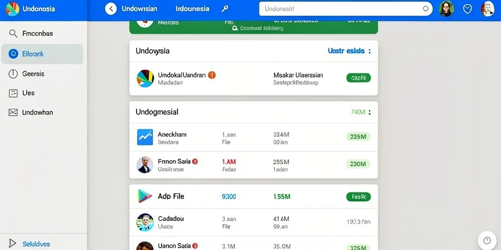Tampilan antarmuka yang user-friendly.