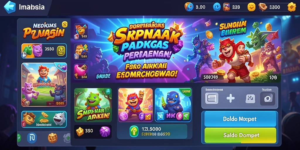 Tampilan antarmuka yang menarik dan mudah digunakan.