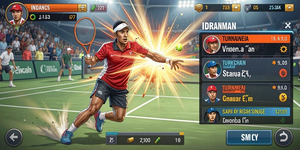 Gambar menampilkan petunjuk level baru yang menantang.