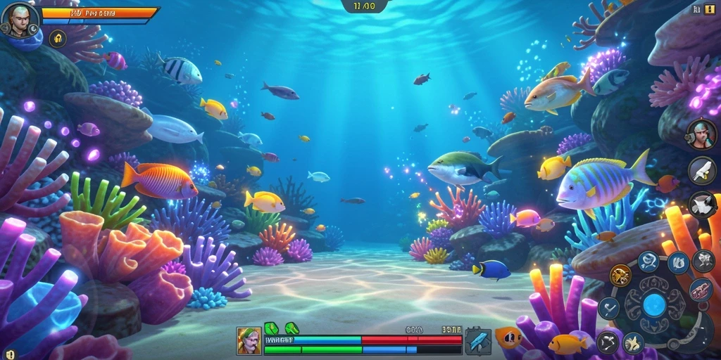 Tampilan utama game VIP805 dengan menu pilihan.