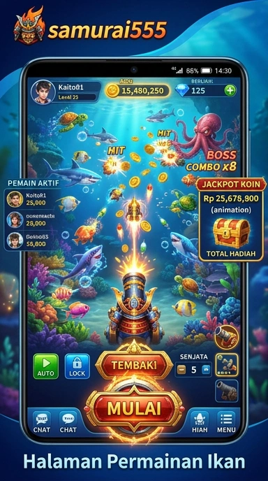 Cuplikan layar menu unduhan samurai555 untuk perangkat Android